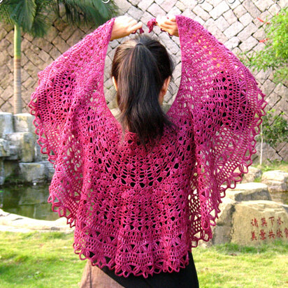 Lily Go Cassandra Shawl PDF