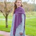 698 Helena Shawl - Knitting Pattern for Women in Valley Yarns Deerfield