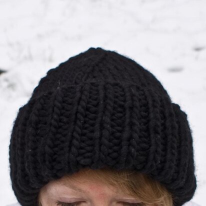 Chunky ribbed hat