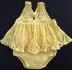 Baby Girl Sundress with Attached Romper