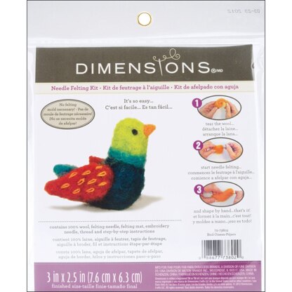 Dimensions Feltworks Bird Needle Felting Kit