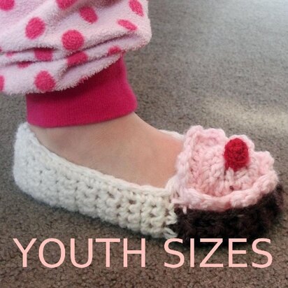 Youth Cupcake Slippers