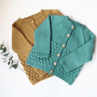 Bubble Stitch Cardigan