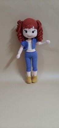 Crochet Amigurumi Mayla doll