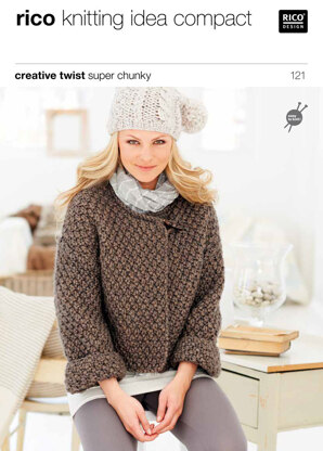 Cardigans in Rico Creative Twist Super Chunky - 121