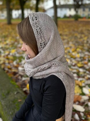 Emberveil Shawl