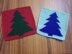 Christmas tree coaster