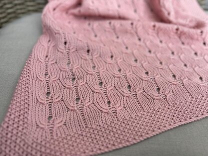 Delicate Blooms Baby Blanket