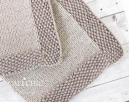 Noah Knit Baby Blanket Pattern #153