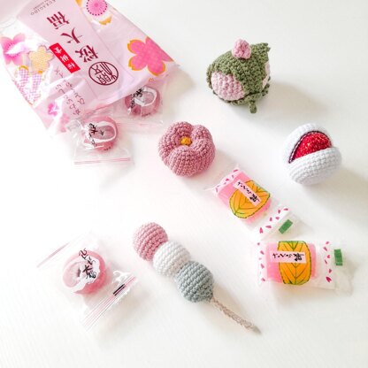 My Crochet Kitchen Strawberry Daifuku
