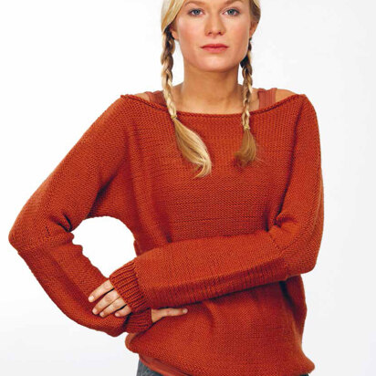 Sweater in Rico Essentials Soft Merino Aran - 108