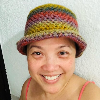 Crocheted Sunhat in Bergere de France Sonora - 25 - Downloadable PDF