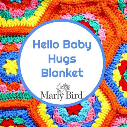 Hello Baby Hugs Blanket