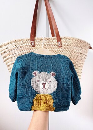 Baby Teddy Bear Sweater