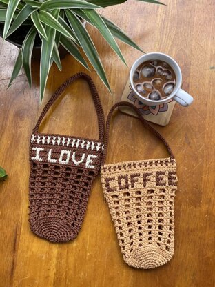 Grab a coffee mosaic holder