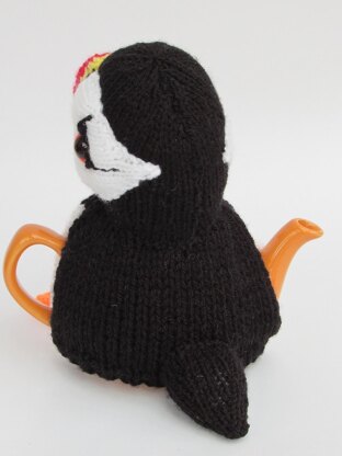 Puffin tea cosy