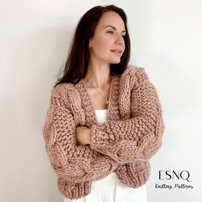 Easy Chunky Knit Cardigan Pattern 2024