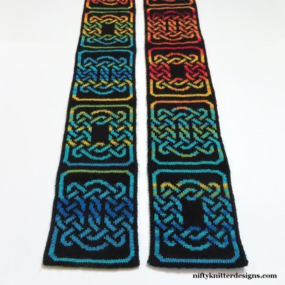 Celtic Temperature Scarf