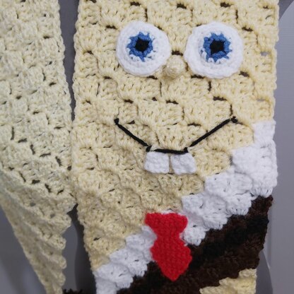 Spongebob Scarf Crochet pattern by Sheila Browning
