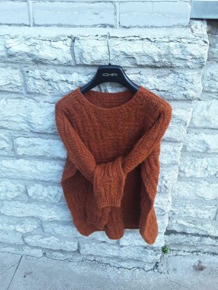 Brick sweater