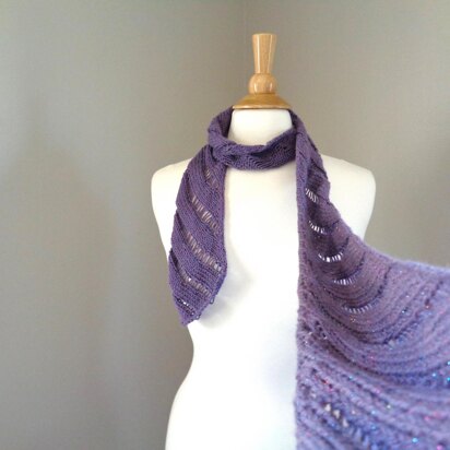 Lacy Bias Scarf