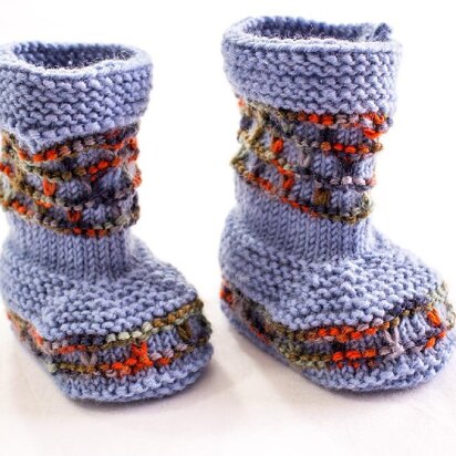 Extra Tall Baby Booties