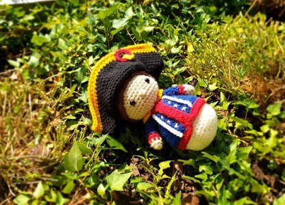 Napoleon Bonaparte Amigurumi crochet iconic people France emperor