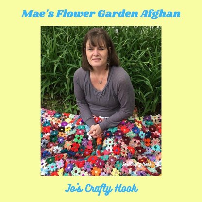 Mae's Flower Garden Afghan