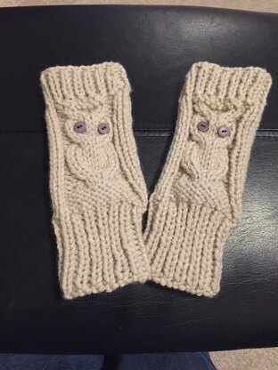 Owl hand warmers
