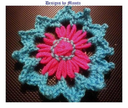 Loom Daisy Flower Crochet Pattern Unique Easy