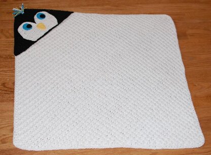 Penguin Hooded Baby Towel Pattern
