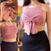 Kiesha Crochet Bow Top