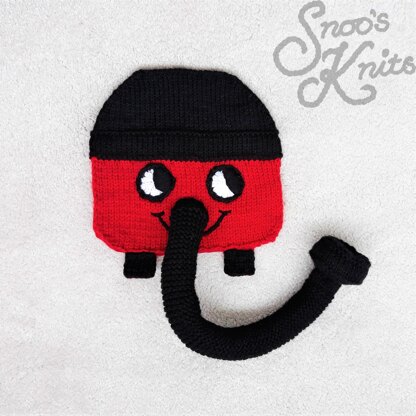 Henry Hoover Applique Knitting Pattern Snoo's Knits