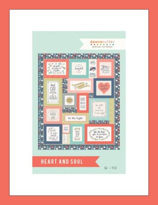 Riley Blake Heart And Soul Quilt - Downloadable PDF