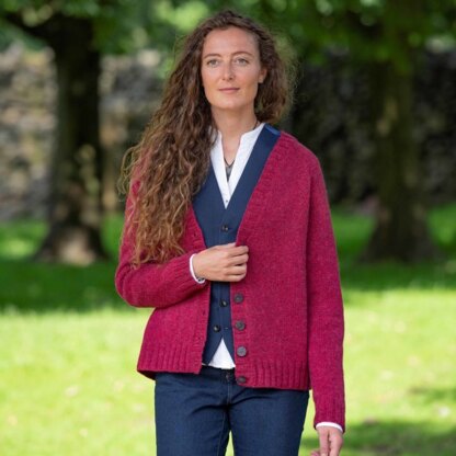 One Cardigan in The Fibre Co. Acadia - Downloadable PDF