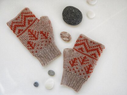 Winter Mountain Mittens