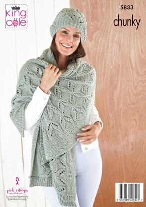 Apparel Accessories Knitted in King Cole Subtle Drifter Chunky - 5833 - Downloadable PDF