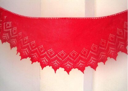 Luella Crescent Shawl