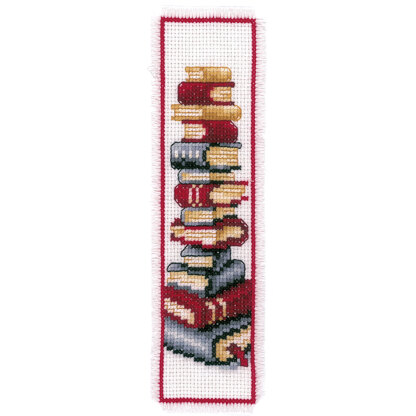 Vervaco Book Lover Bookmark Cross Stitch Kit - 6.5cm x 20.5cm