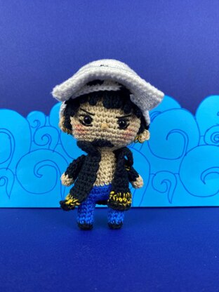 Law (chibi style) amigurumi