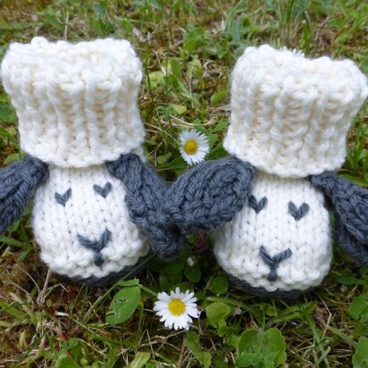 Little Sheep Booties for Babies