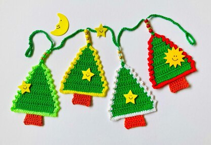 Christmas tree garland by HueLaVive