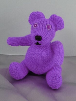 Little Lilac Teddy Bear