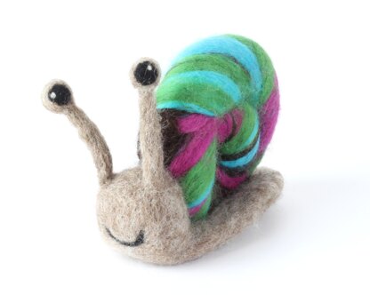 Hawthorn Handmade Snail Needle Felting Kit - 15cm