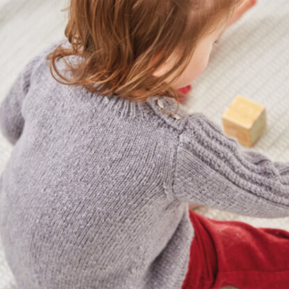 Sirdar 5324 Smocked Heirloom Sweater in Snuggly Heirloom PDF
