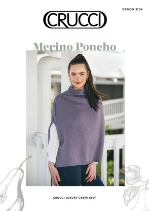 2104 Merino Poncho