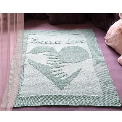 Baby blanket "Forever Love"