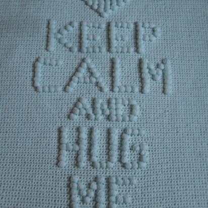 Keep Calm Baby Blanket