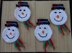 Holiday Snowman Magnet and Coaster