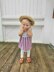 Kid's Boater Brim raffia Hat crochet pattern